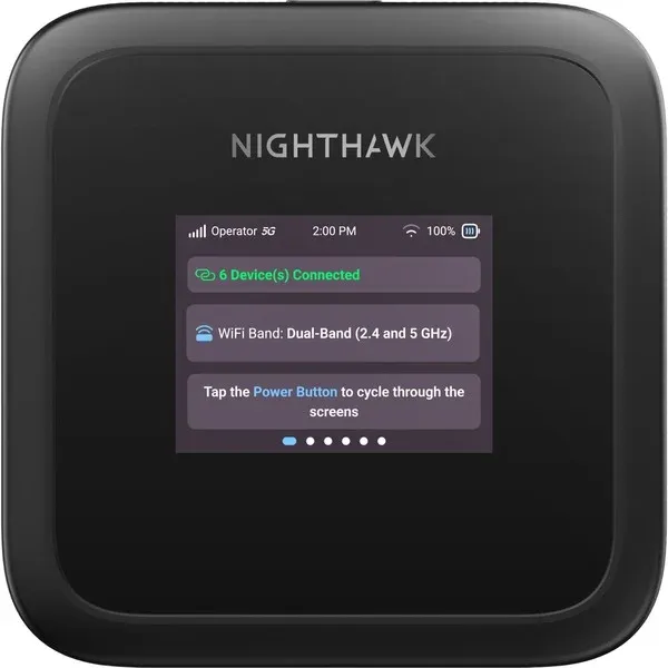 Netgear Nighthawk M3 WiFi 6, Mobile WLAN-Router (schwarz)